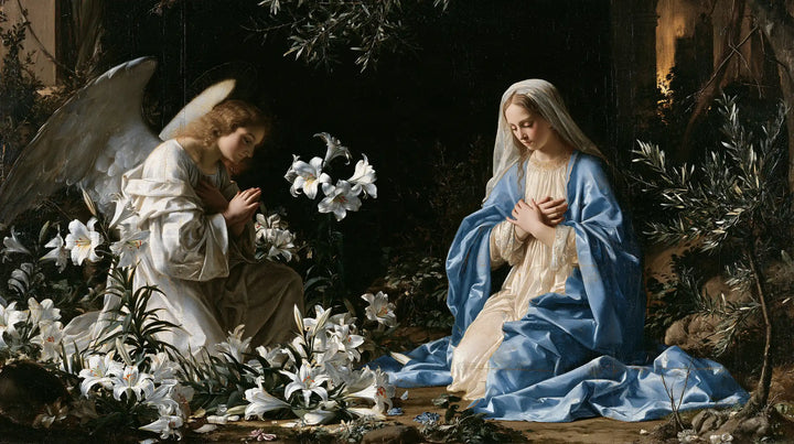 The Annunciation - The Annunciation in the Garden · Landscape n° 18