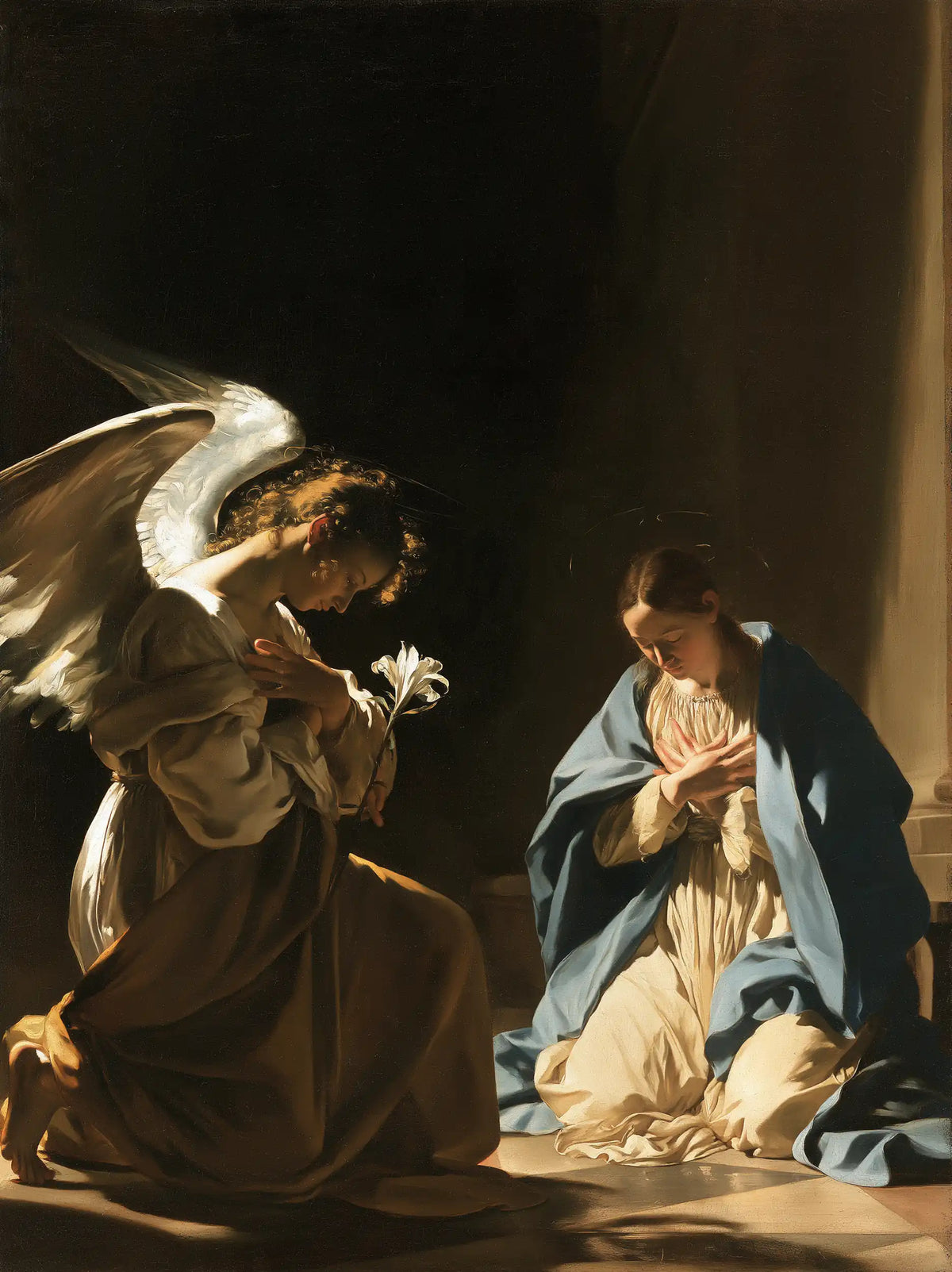 The Annunciation — The Lily Drawn Close to Silence