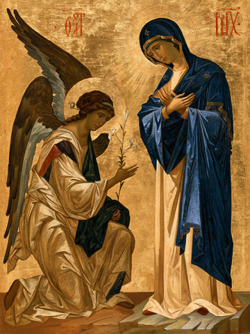 The Annunciation - Contemporary Byzantine · Portrait n° 15