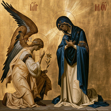 The Annunciation - Contemporary Byzantine · Square n° 10