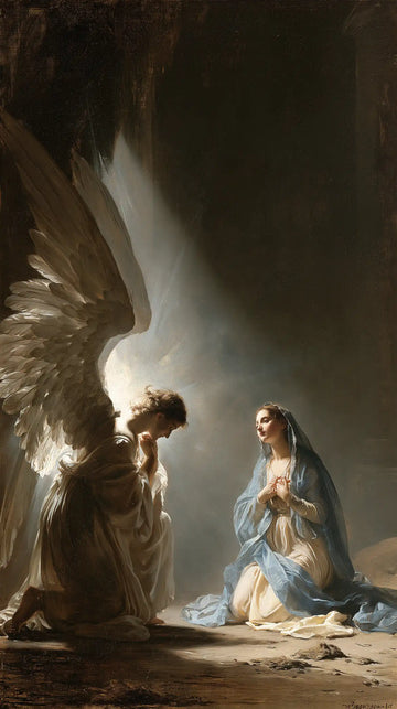 The Annunciation - Gabriel in Radiant Light · Portrait n° 6