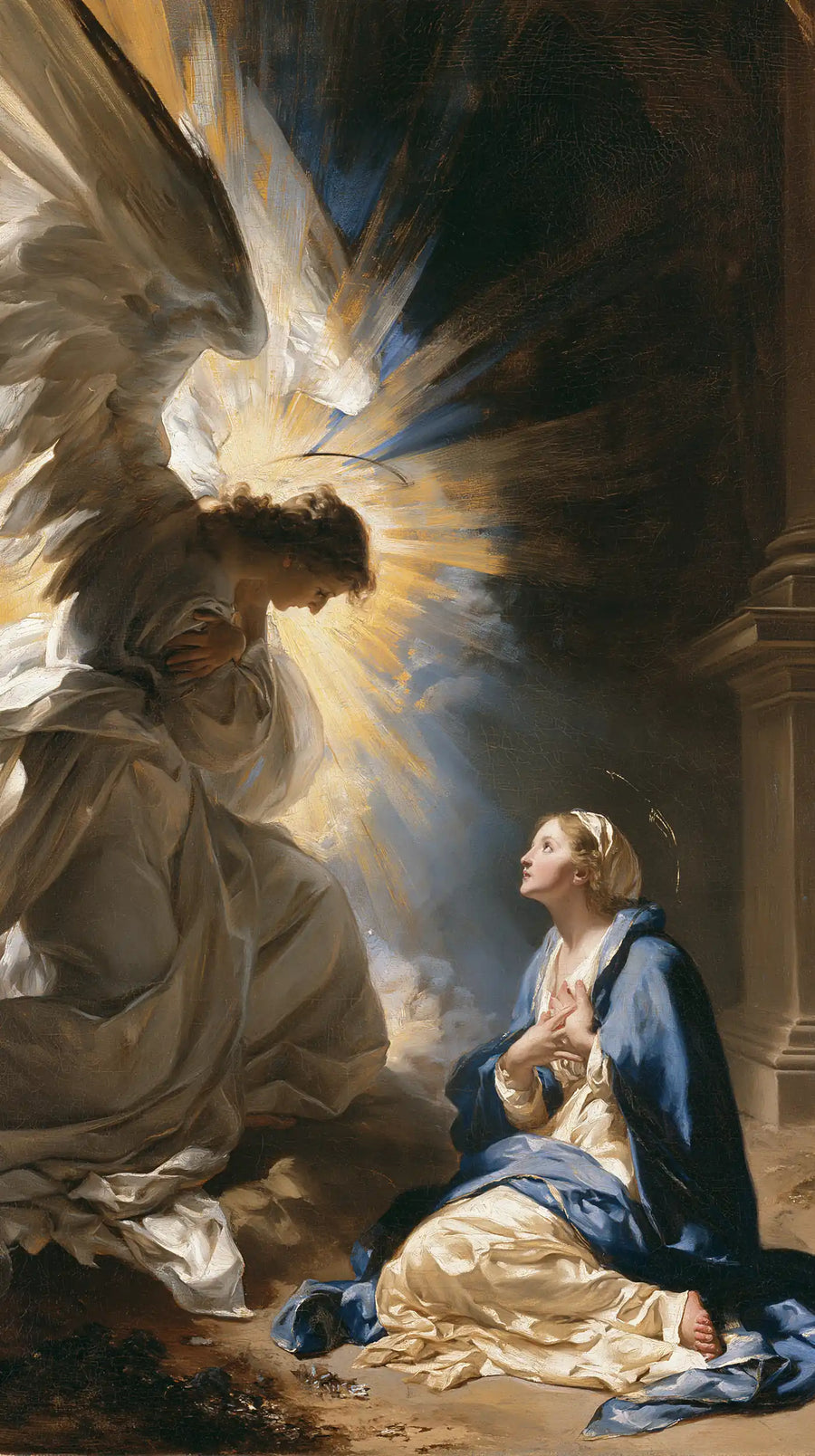 The Annunciation - Gabriel in Radiant Light · Portrait n° 9