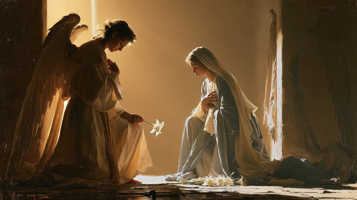 The Annunciation — The Flower Inclined toward Silence