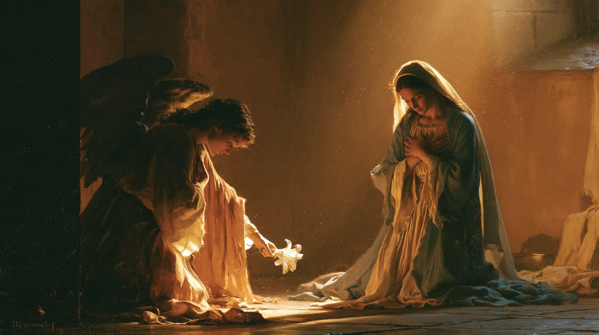 The Annunciation — The Lily in the Copper-Hued Hour
