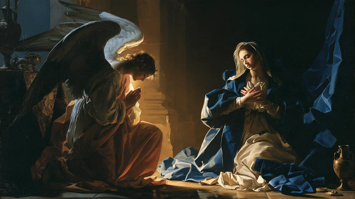The Annunciation — Contemplation beside the Golden Vessel