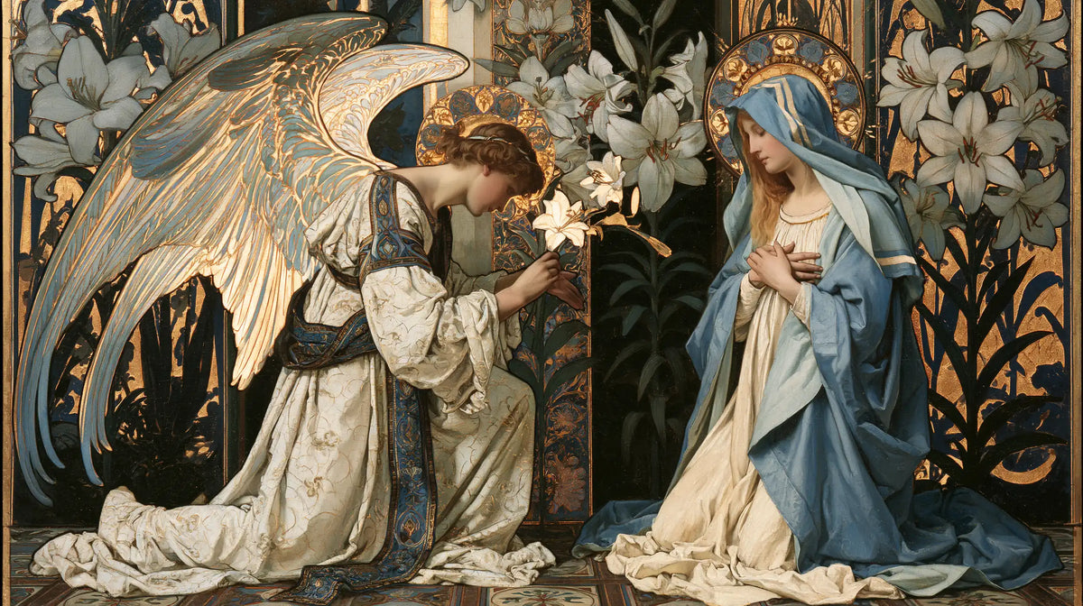 The Annunciation - Sacred Art Nouveau · Landscape n° 19