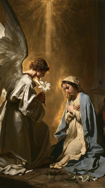 The Annunciation - Sacred Gold · Portrait n° 3