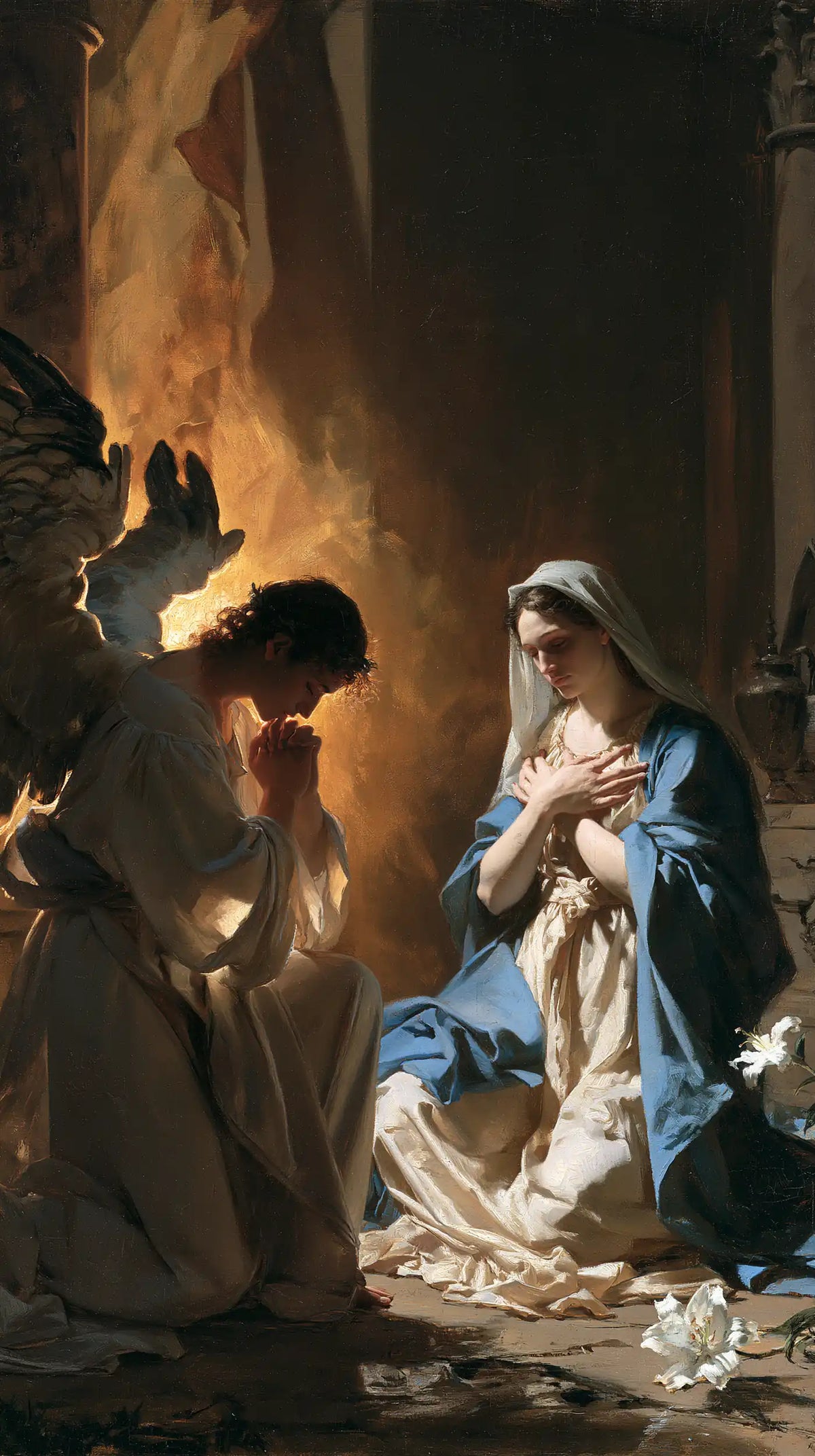 The Annunciation - The Silence of Mary · Portrait n° 9