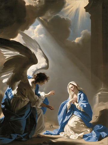 The Annunciation - Theatrical Baroque · Portrait n° 23