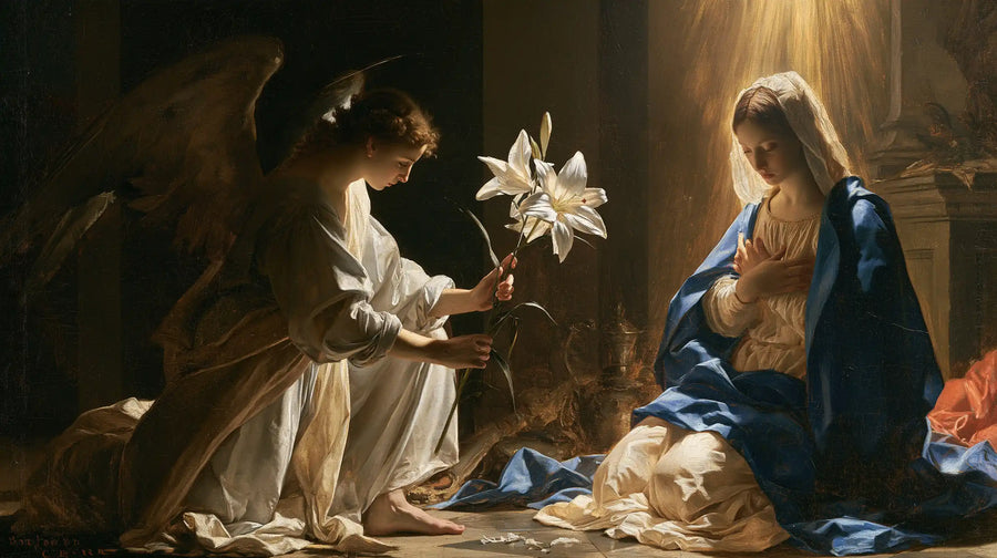 The Annunciation - The White Lily as Symbol · Landscape n° 14
