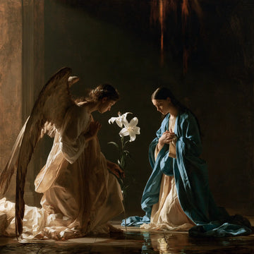 The Annunciation - The White Lily as Symbol · Square n° 1