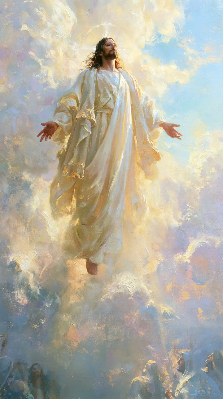 The Ascension of Jesus Christ - Impressionist · Portrait n° 7