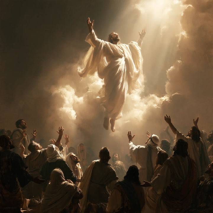 The Ascension of Jesus Christ - Jesus Blessing the Apostles · Square n° 1