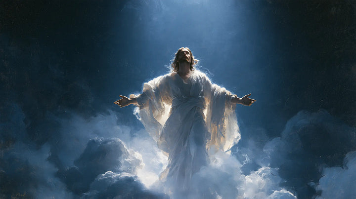 The Ascension of Jesus Christ - Midnight Blue Chiaroscuro · Landscape n° 9