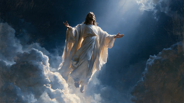 The Ascension of Jesus Christ - Midnight Blue Chiaroscuro · Landscape n° 11