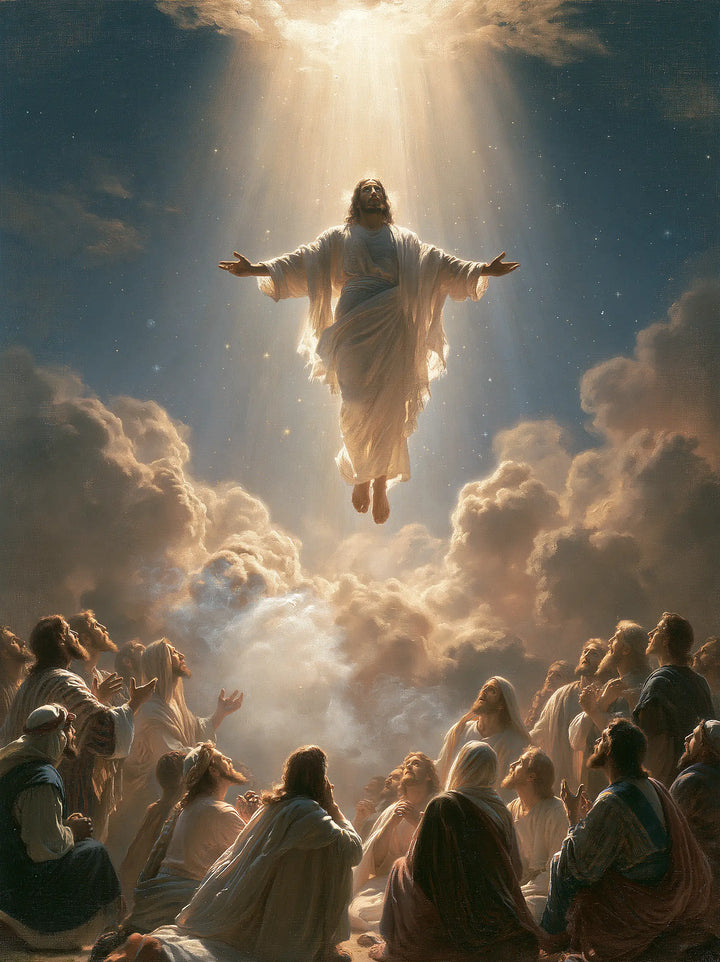 The Ascension of Jesus Christ - Symbolist · Portrait n° 6