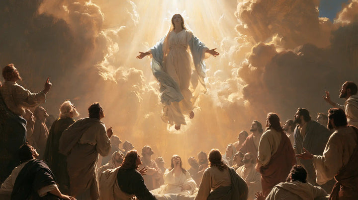 The Assumption of Mary — Peace Beneath the Cascade of Day