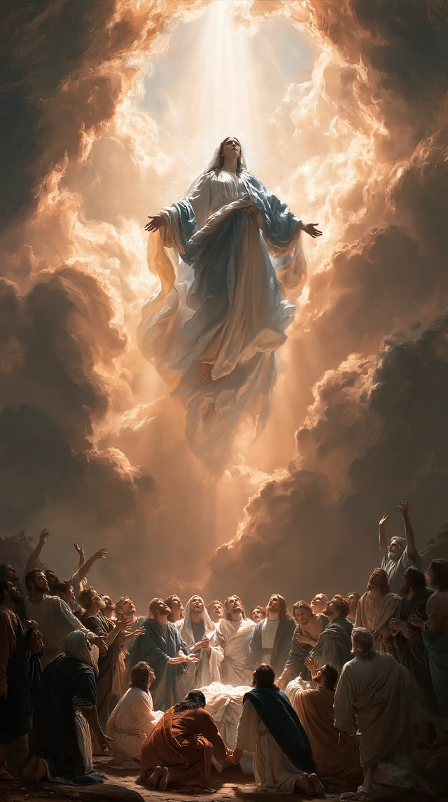 The Assumption of Mary — The Passage Beyond the Dark Clouds