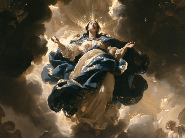 The Assumption of Mary — The Spiral of Heavenly Velvet