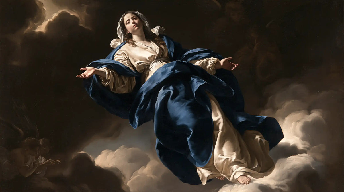 The Assumption of Mary — Grace on the Shore of Clouds