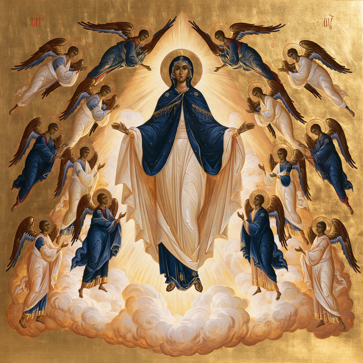The Assumption of Mary - Contemporary Byzantine · Square n° 3