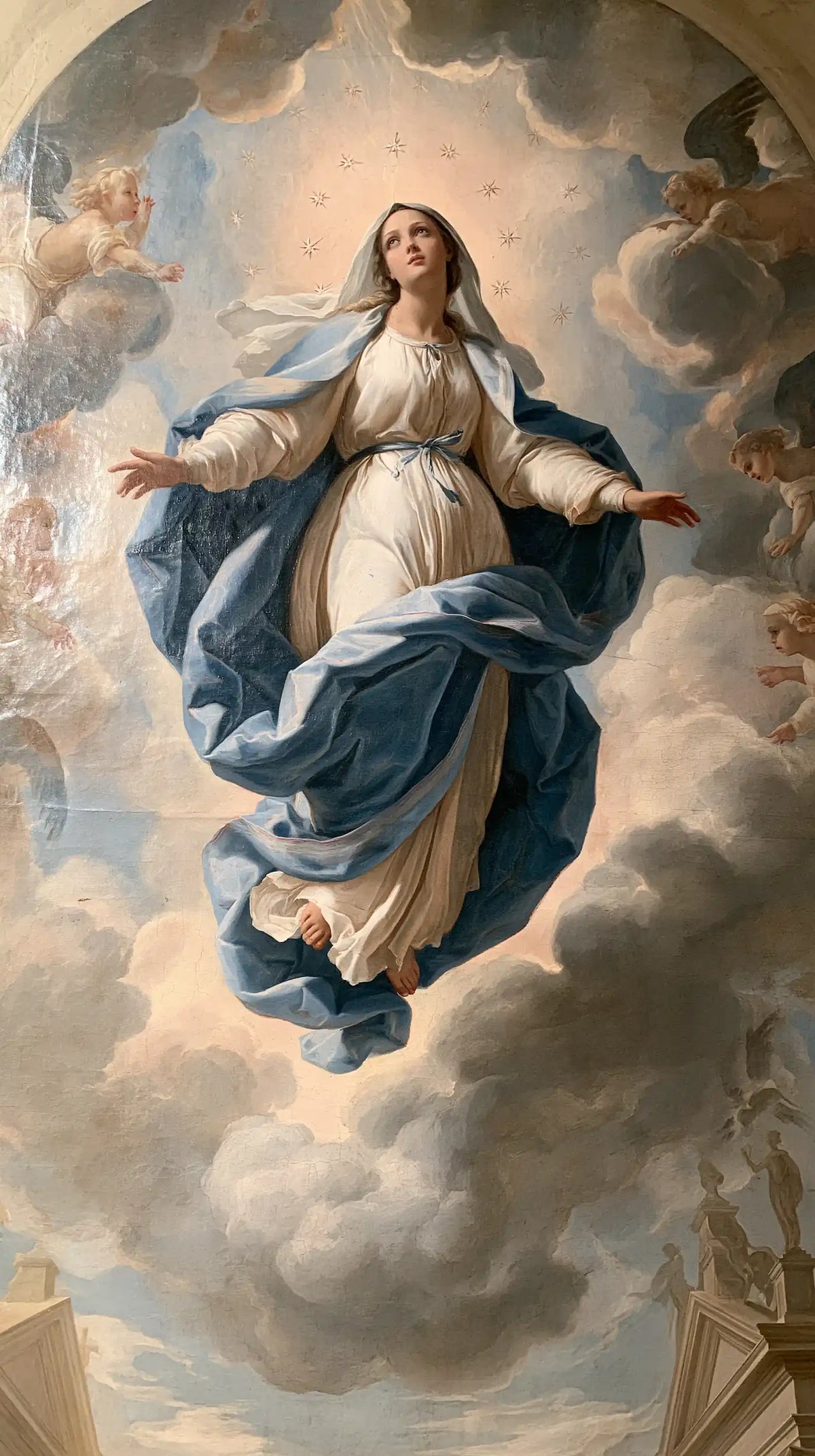 The Assumption of Mary — Serenity in the High Fresco