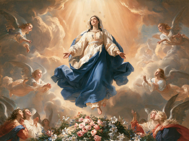 The Assumption of Mary - Assumption with a Flower-Filled Tomb · Landscape n° 1