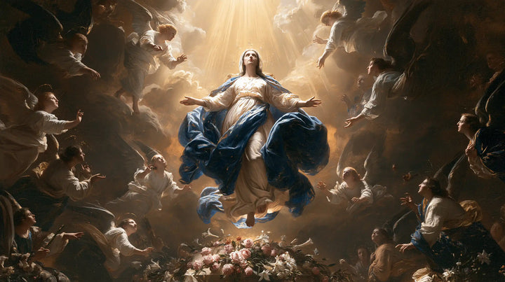 The Assumption of Mary - Assumption with a Flower-Filled Tomb · Landscape n° 13