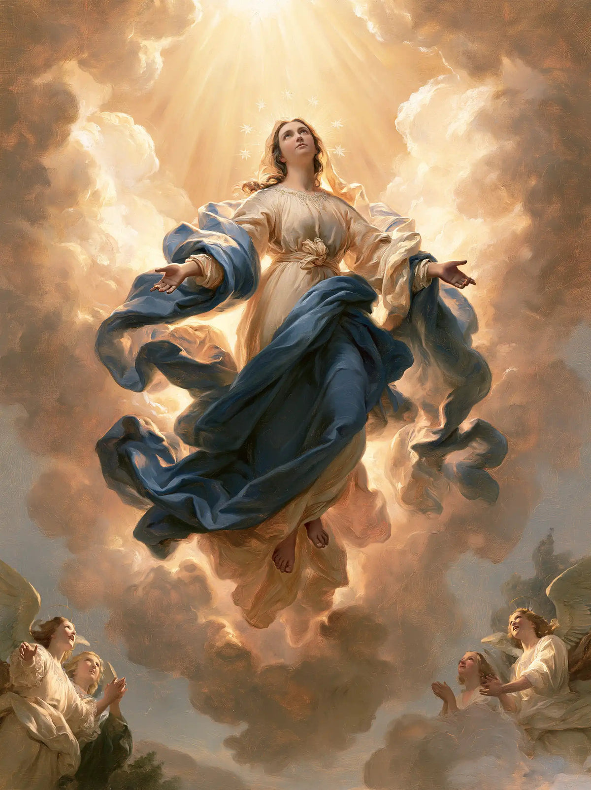 The Assumption of Mary — The Azure Ribbons of Glory