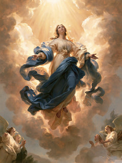 The Assumption of Mary — The Azure Ribbons of Glory