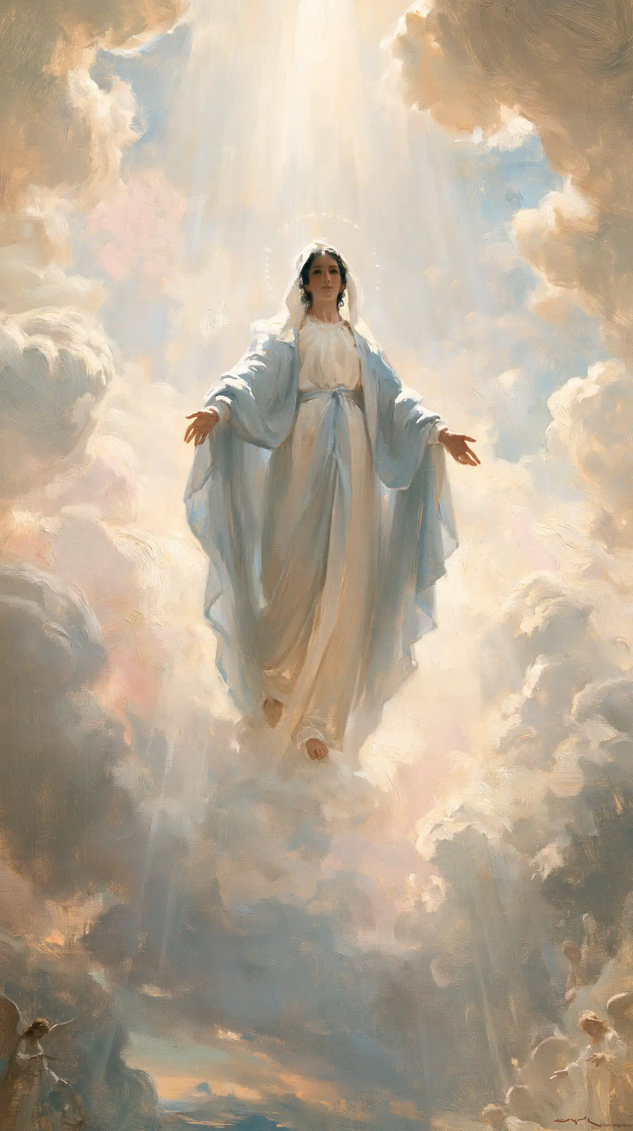 The Assumption of Mary - Impressionist · Portrait n° 5
