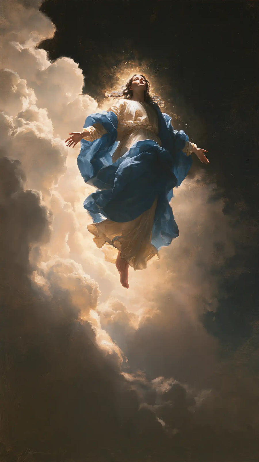 The Assumption of Mary - Mary in Divine Light · Portrait n° 4