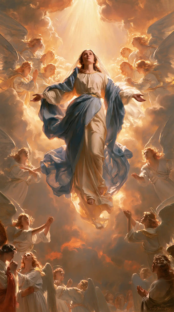 The Assumption of Mary - Mary Welcomed into Heaven · Portrait n° 7