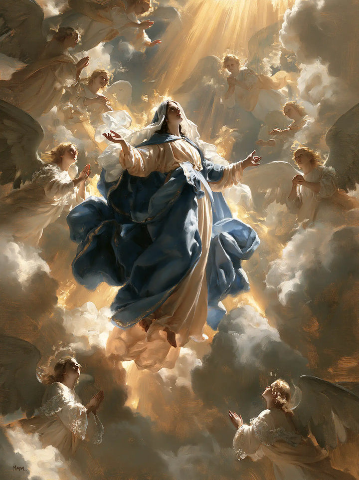 The Assumption of Mary — The Gesture Toward the Radiant Heights