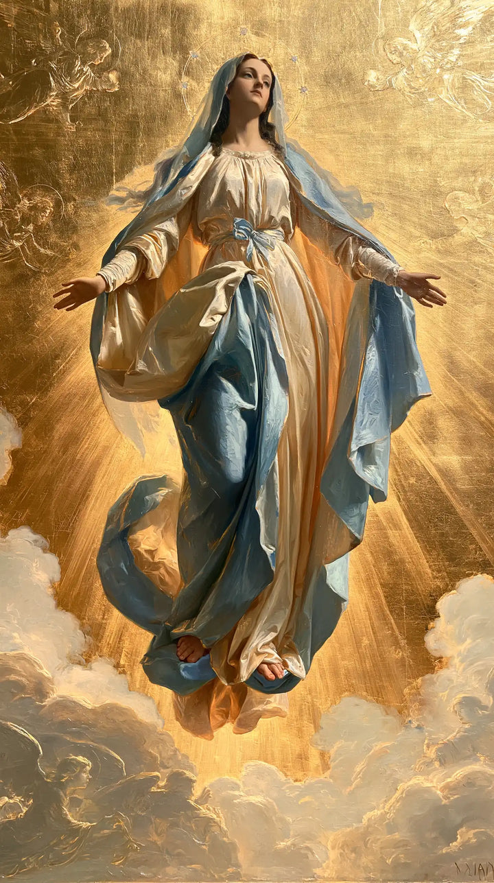 The Assumption of Mary - Sacred Gold · Portrait n° 1