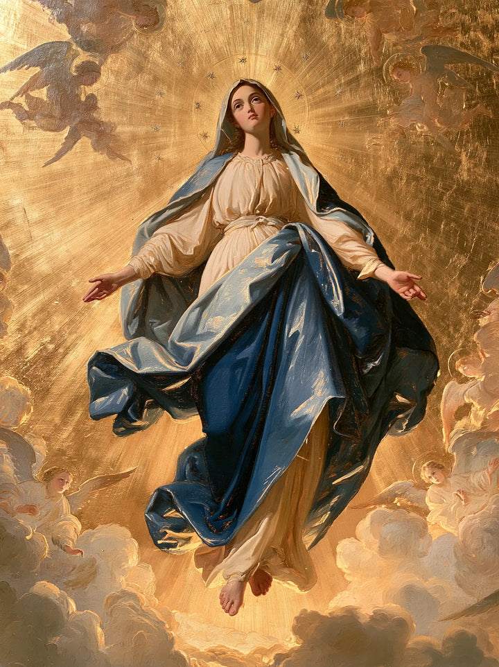 The Assumption of Mary - Sacred Gold · Portrait n° 13