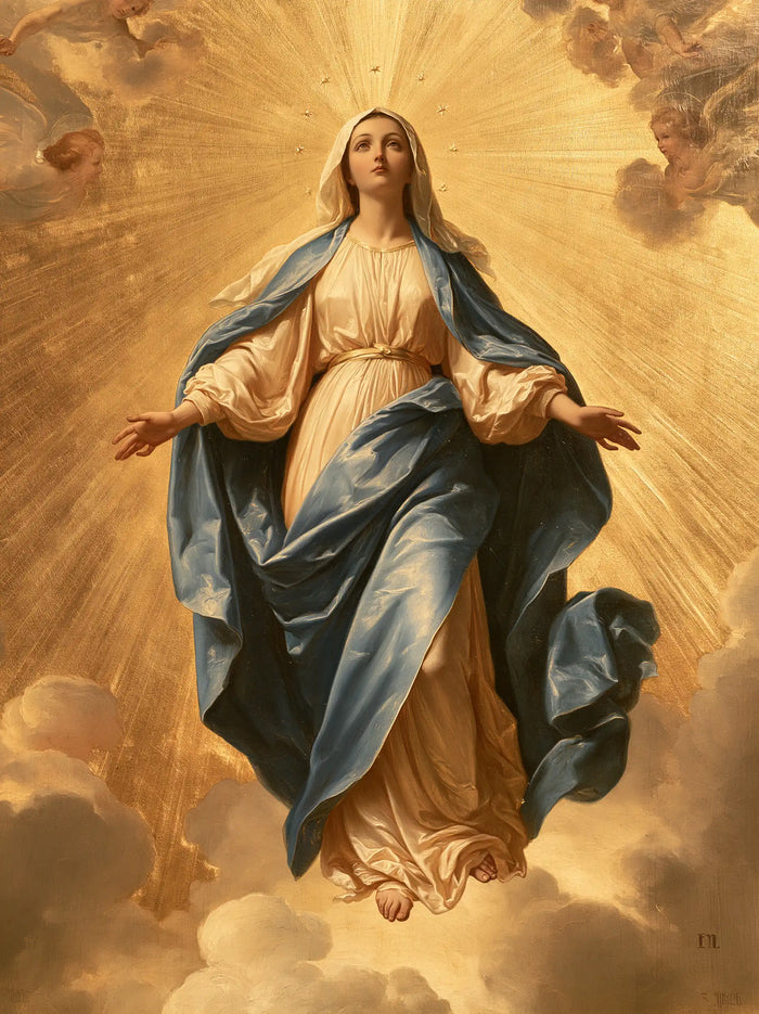 The Assumption of Mary - Sacred Gold · Portrait n° 17