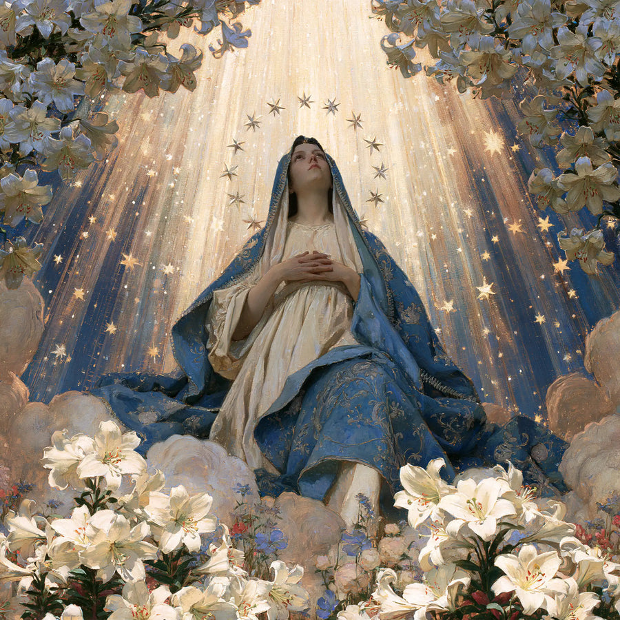 The Assumption of Mary - Symbolist · Square n° 1