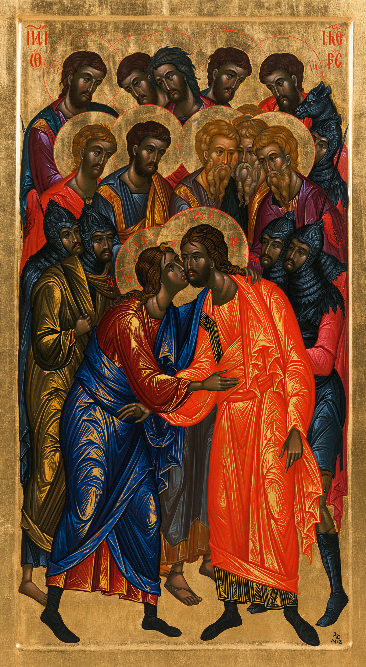 The Betrayal of Judas - Contemporary Byzantine · Portrait n° 4