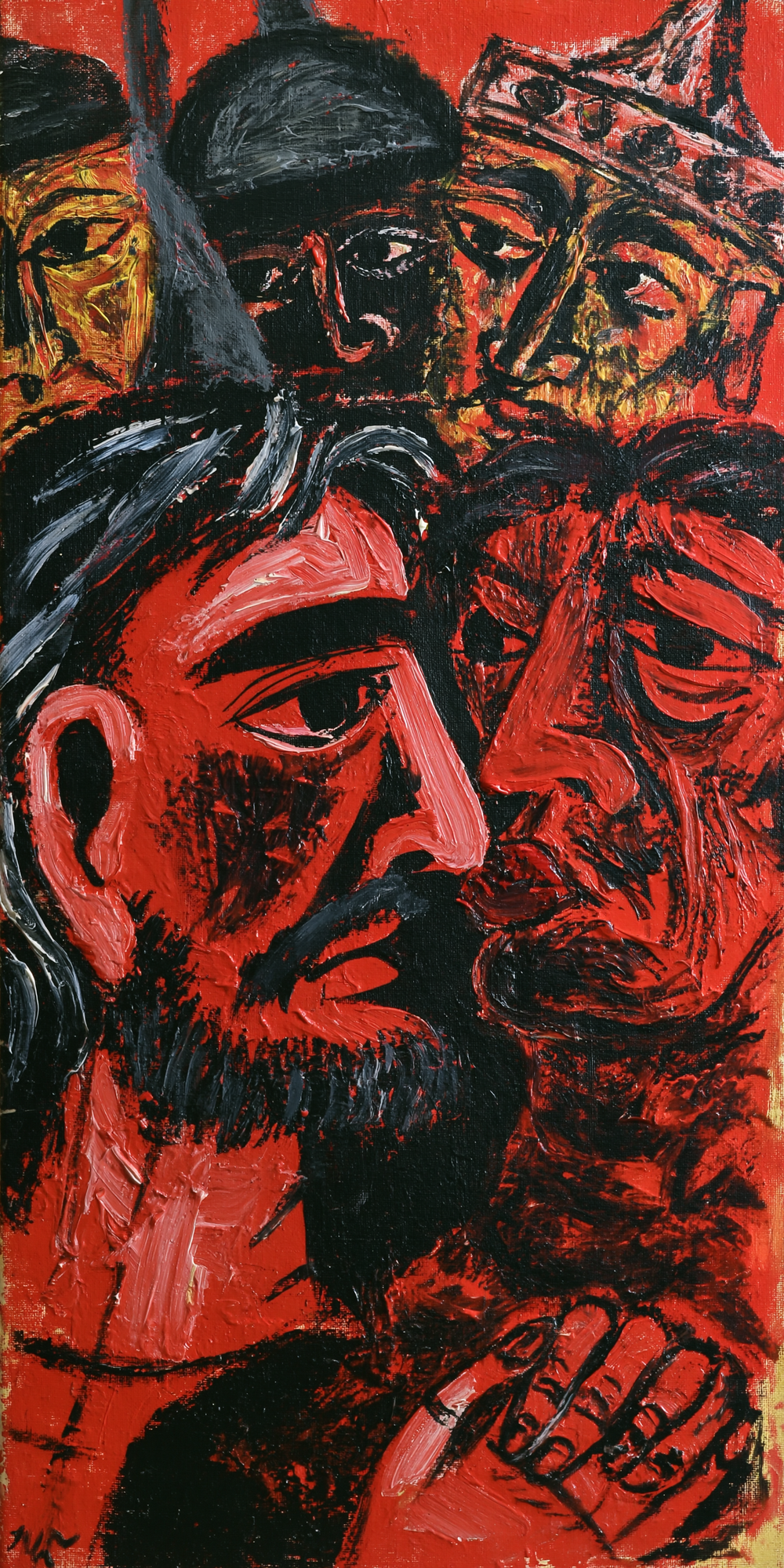 خيانة يهوذا - التعبيرية · Portrait n° 2 - الفن المسيحي