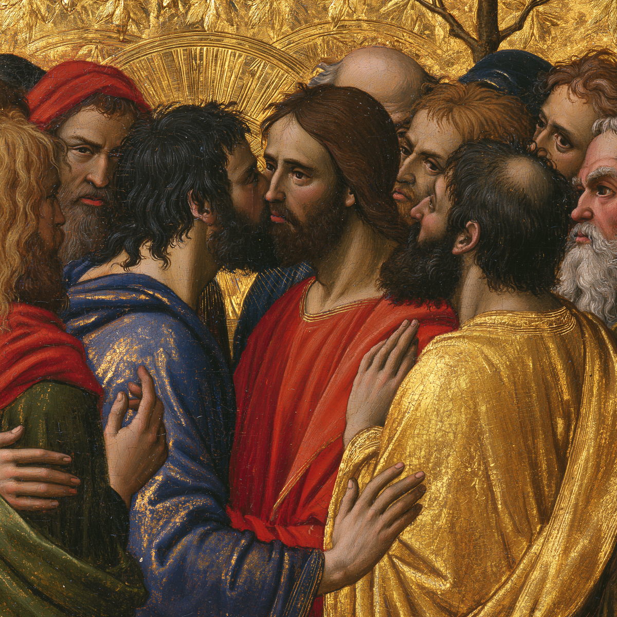 The Betrayal of Judas - Sacred golden · Square n° 1