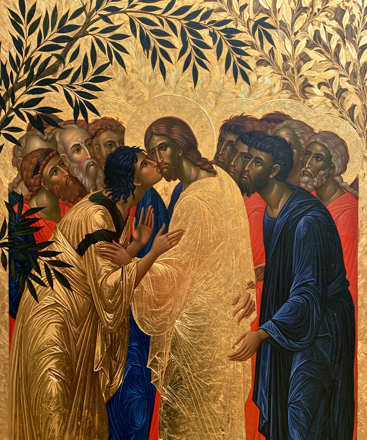 The Betrayal of Judas — The Meeting Beneath the Crown of Leaves