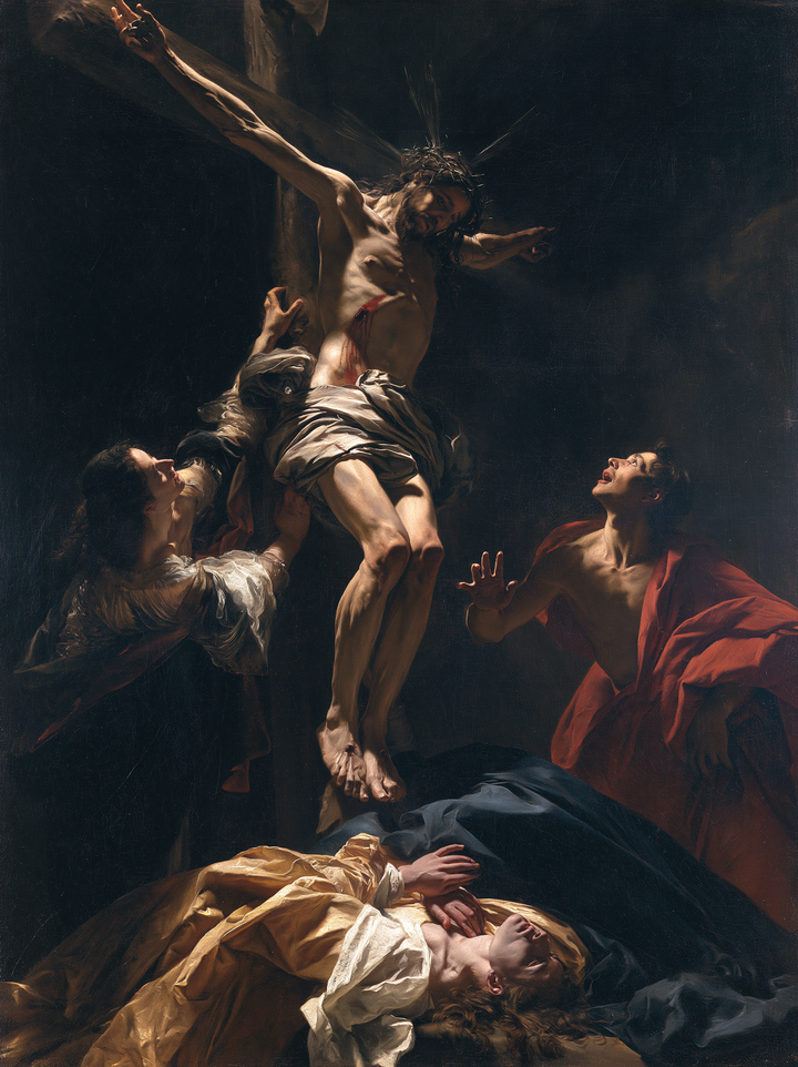 The Crucifixion — The Vigil above the Pale Face