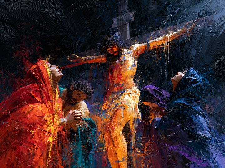 The Crucifixion - Expressionist · Landscape n° 13