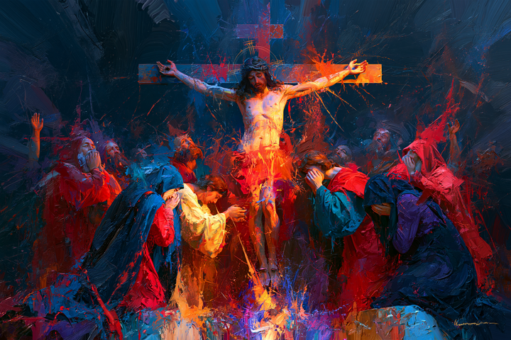 The Crucifixion - Expressionist · Landscape n° 17