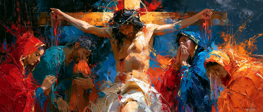 The Crucifixion — White Light amid Tears