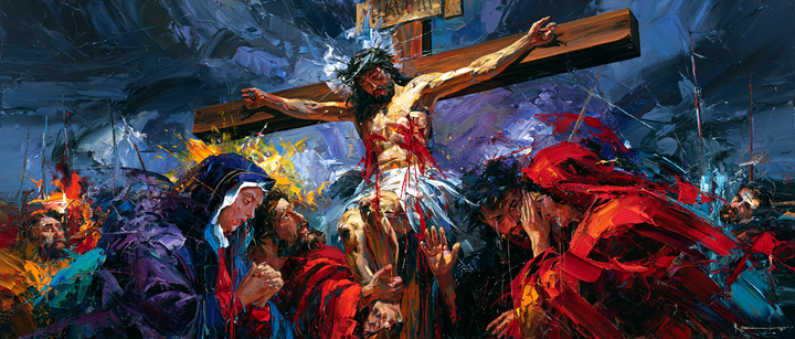 The Crucifixion - Expressionist · Landscape n° 31