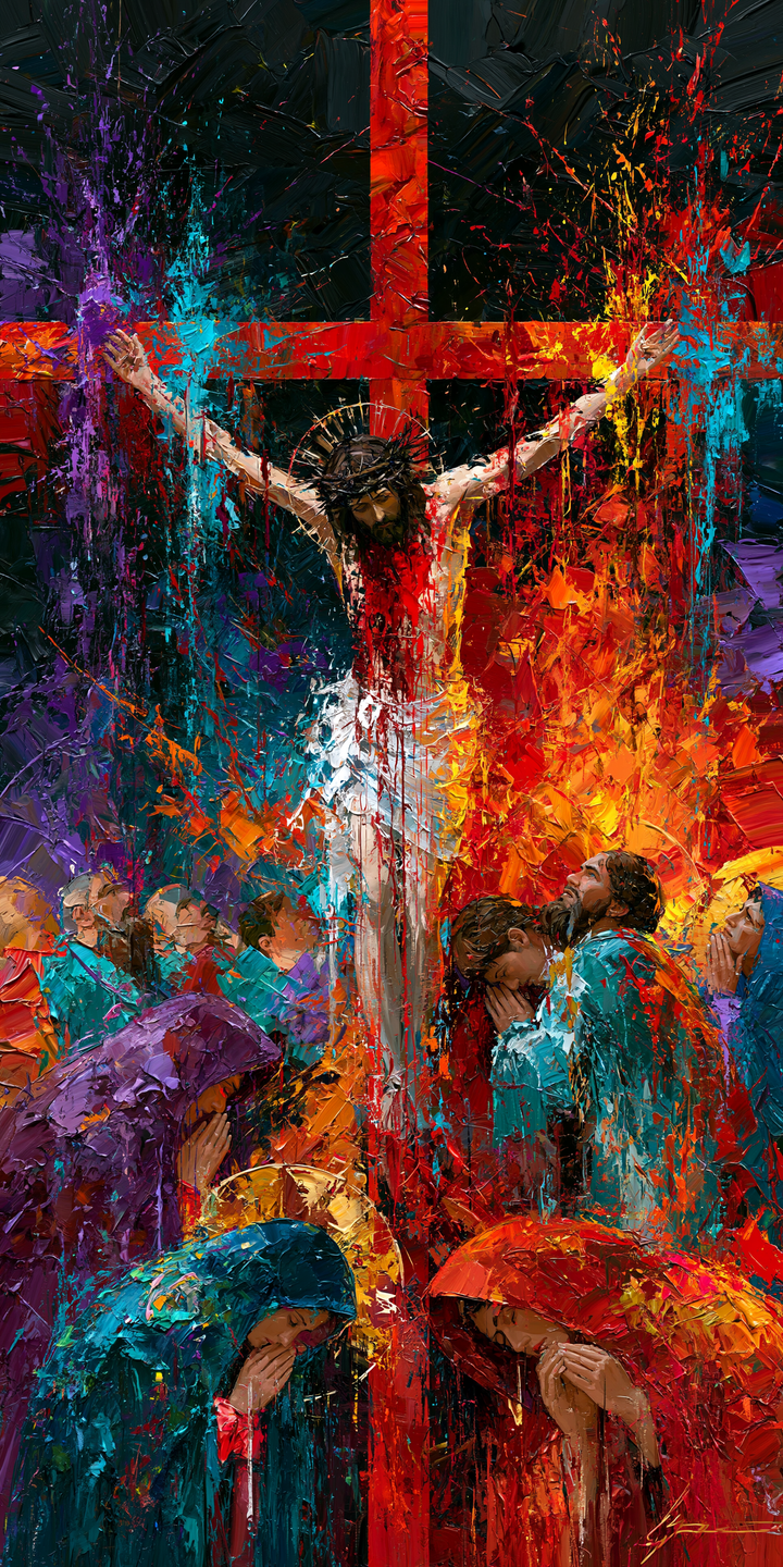 The Crucifixion - Expressionist · Portrait n° 1