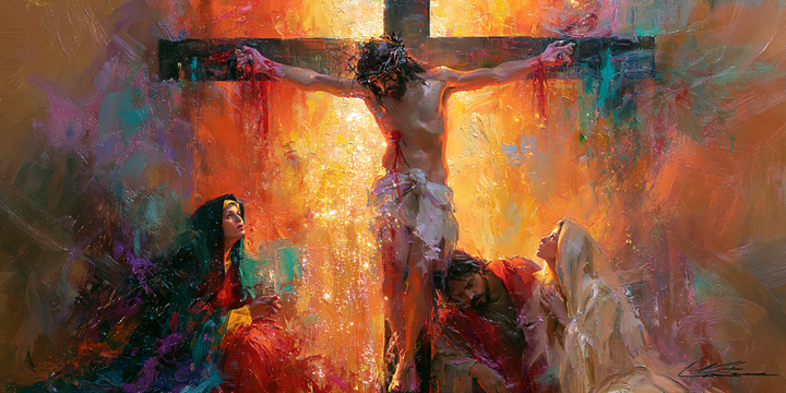 The Crucifixion - Impressionist · Landscape n° 16