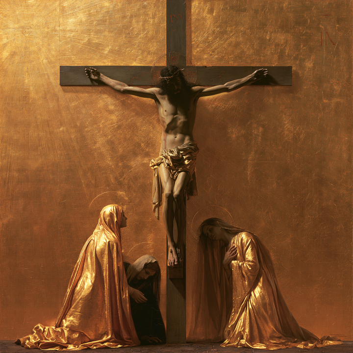 The Crucifixion — The Vigil in Amber Silence
